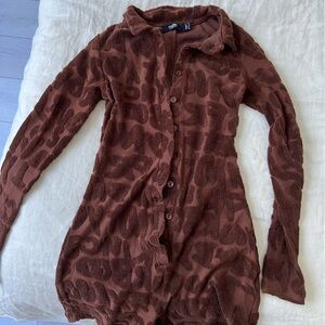 JADED LONDON BROWN ROMPER